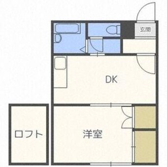 間取図 カスティーロ月寒東