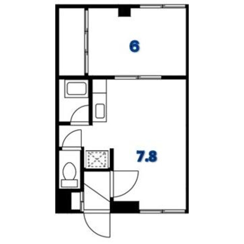 間取図 第2家土住マンション