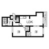 Mセーナ澄川 2LDKの間取り