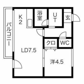 間取図 Mセーナ澄川