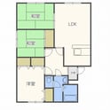 和光ハイツ3号棟の間取図
