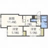 プラッツ７３ 2LDKの間取り