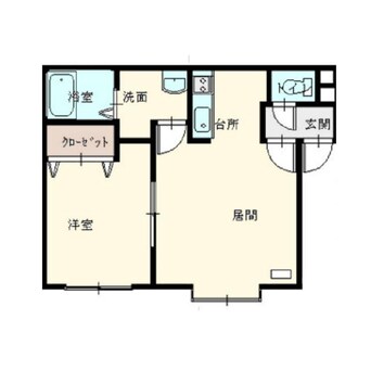 間取図 白石レモンハイツ