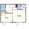 第５家土住マンション 1DKの間取り