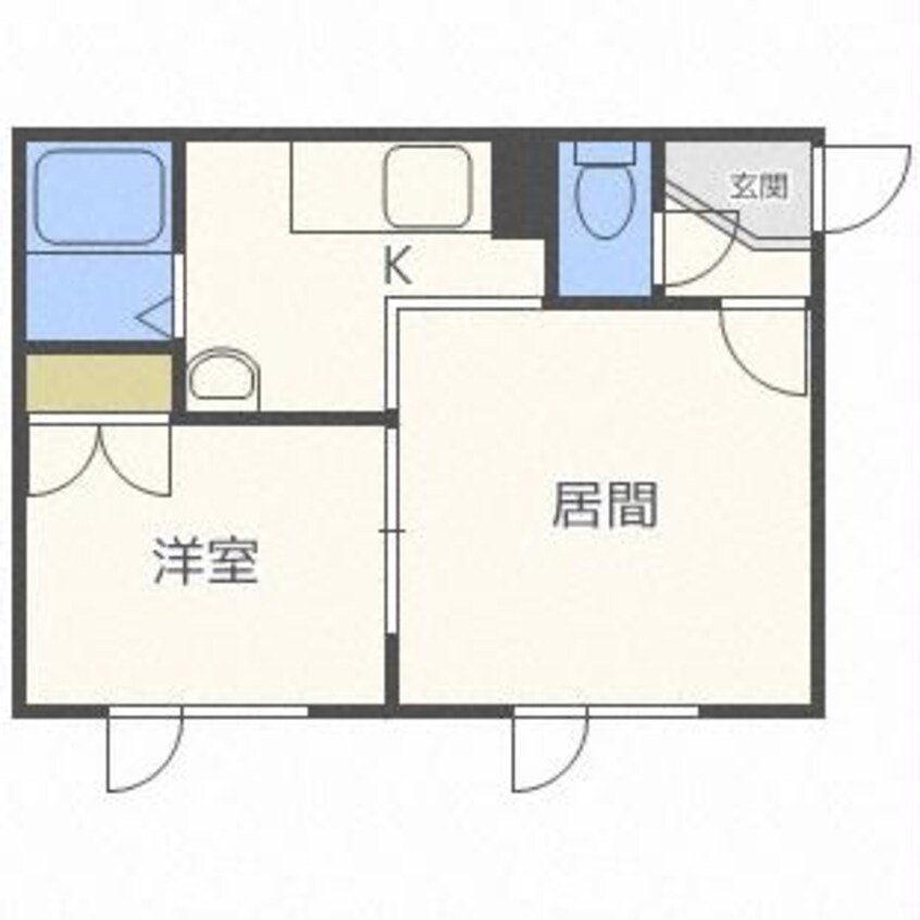 間取図 第５家土住マンション