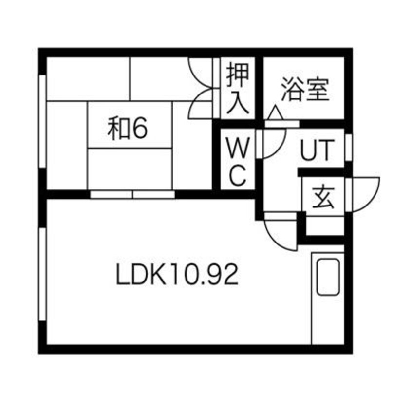 間取図 アクアハイツ