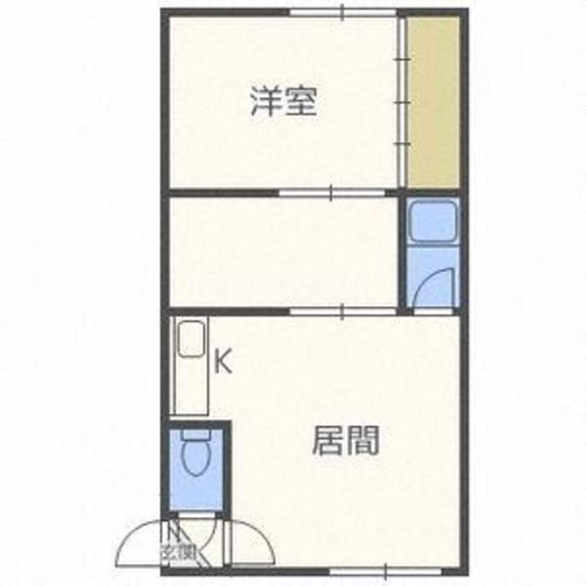 間取図 ル・ウェスト円山