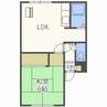 NORTH　FIELD弐番館 1LDKの間取り