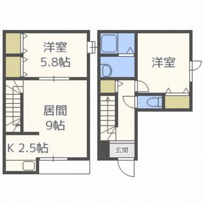 間取図 Ｍ’ｓプレイス美咲野