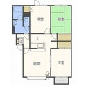 リラハイツB棟の間取図