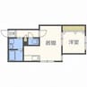 メゾンMT清田 1LDKの間取り