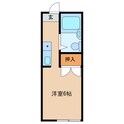 日の出コーポの間取図