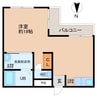 白国弘友ハイツ 1Rの間取り