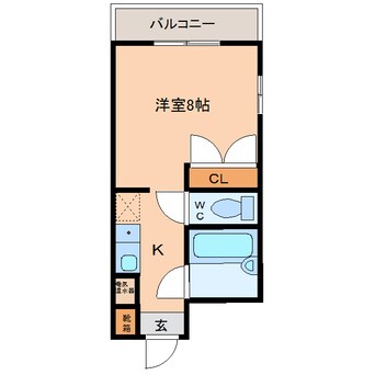 間取図 ロッキーコート太子