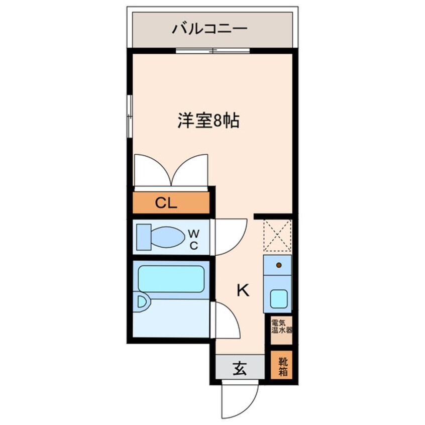 間取図 ロッキーコート太子