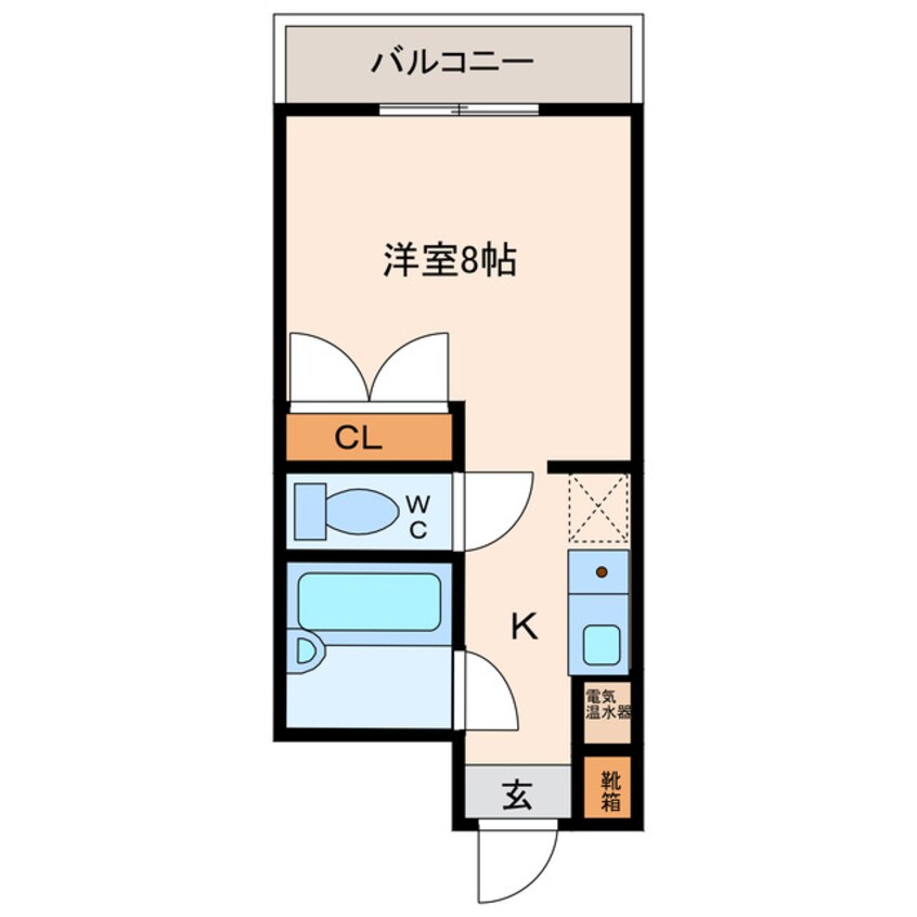 間取図 ロッキーコート太子