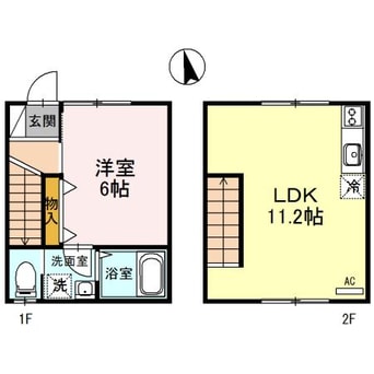 間取図 アーバン山吹