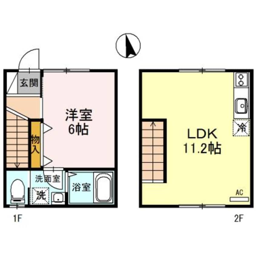 間取図 アーバン山吹