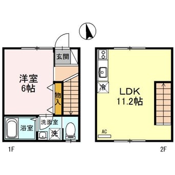 間取図 アーバン山吹