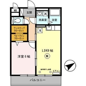 間取図 セジュール東浜尻