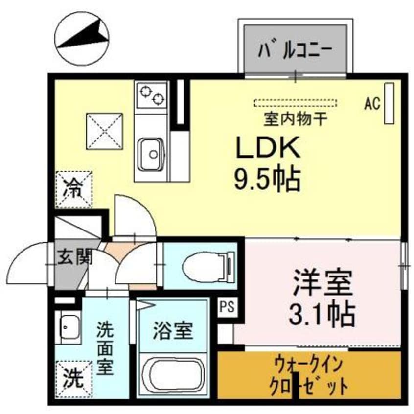 間取図 サントレーフル