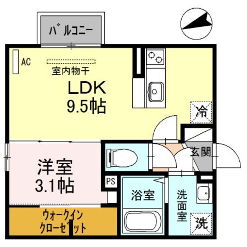 間取図 サントレーフル