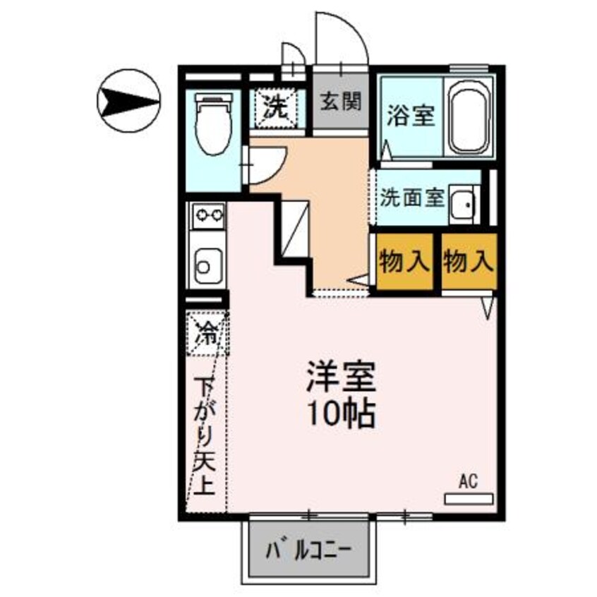 間取図 ジュネスSハイム