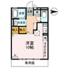 ジュネスSハイム 1Rの間取り