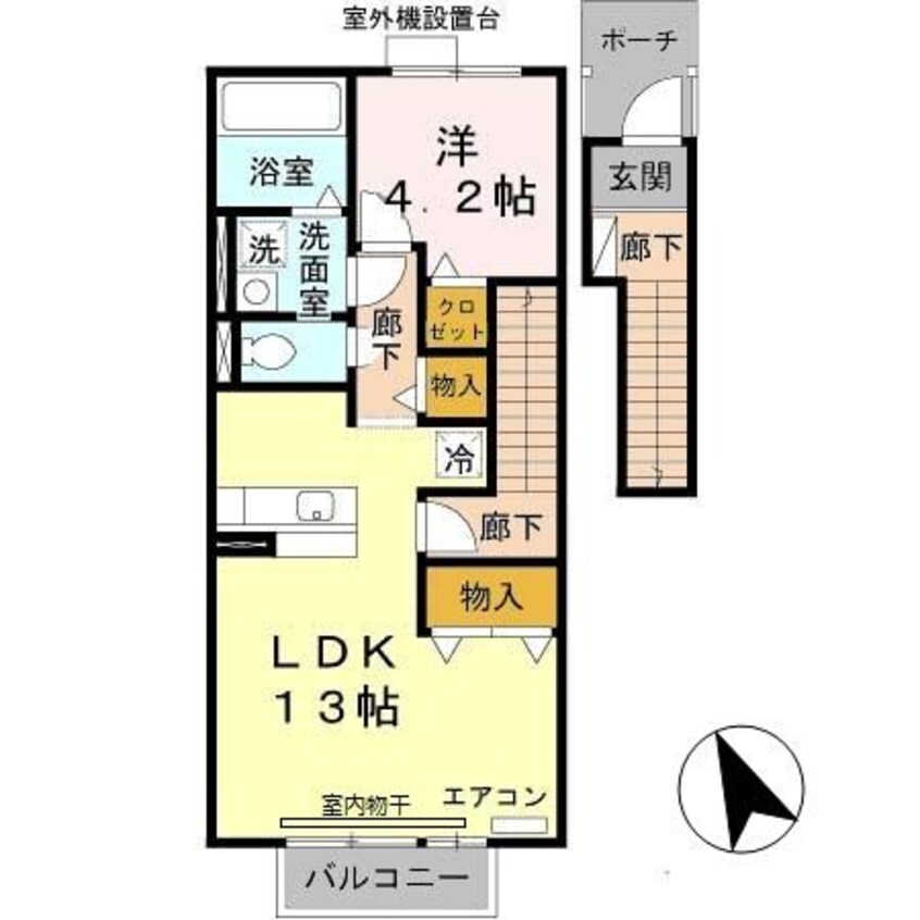 間取図 アゼリア大善