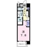 ＲＵＴＳ　総社本町 1Kの間取り