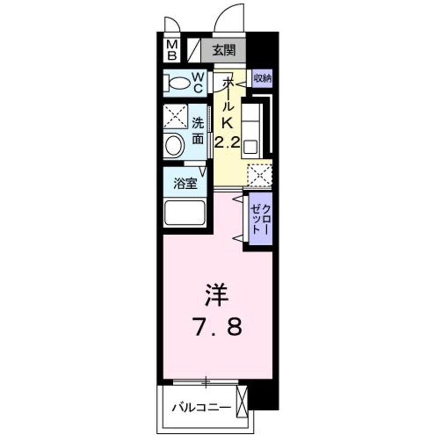 間取図 ＲＵＴＳ　総社本町