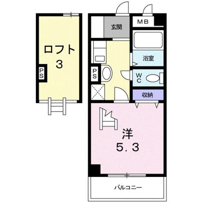 間取図 ル・ヴァン・アヴニール