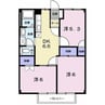 エクセル北門 3DKの間取り