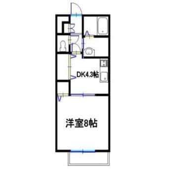 間取図 プランドール砥堀