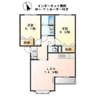 ジュピターⅡ 2LDKの間取り