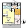 ノア東山Ａ棟 1LDKの間取り