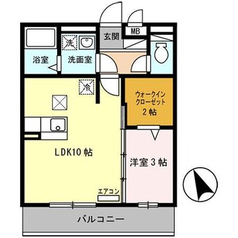 間取図 ノア東山Ａ棟