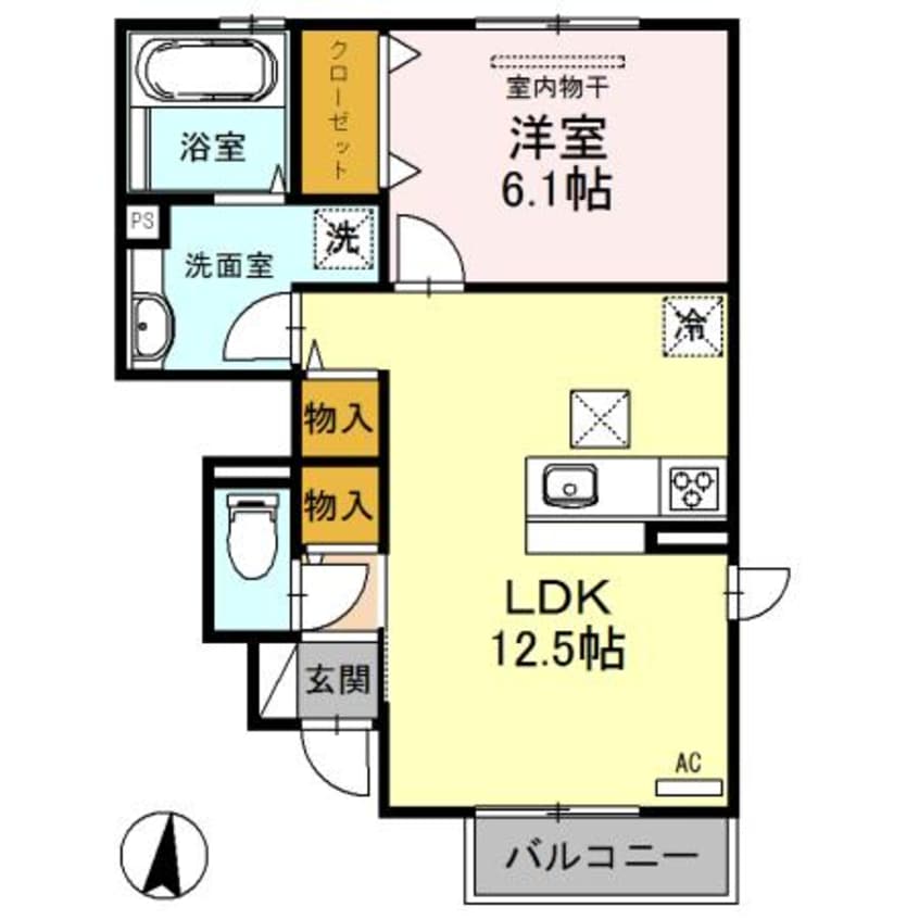間取図 アバンダント