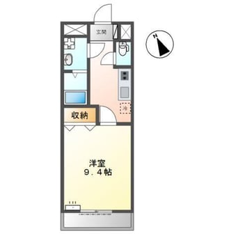 間取図 エスポア　井ノ口