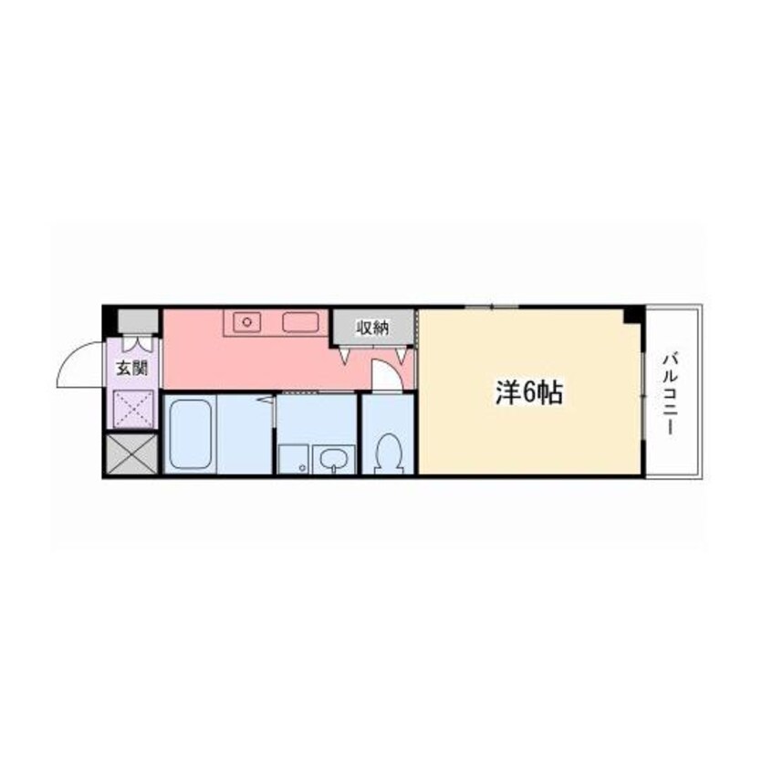 間取図 インタービレッジ城北二番館