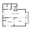 ファミール御立東 2LDKの間取り