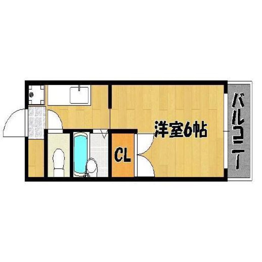 間取図 エステートピアセルベイユⅡ