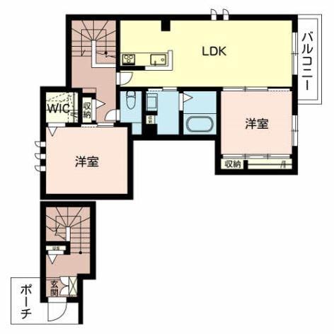 間取り図 シャーメゾン大道