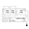 キャッスルコート東辻井 3LDKの間取り