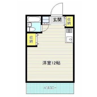 間取図 ハイツソレイユ