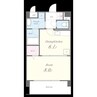 ビヤン北八代 1DKの間取り