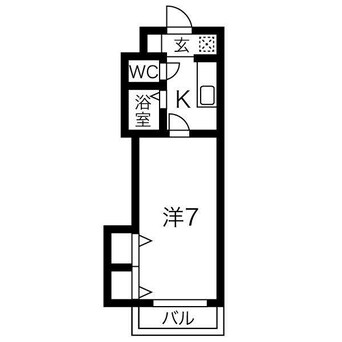 間取図 ジュネス野里