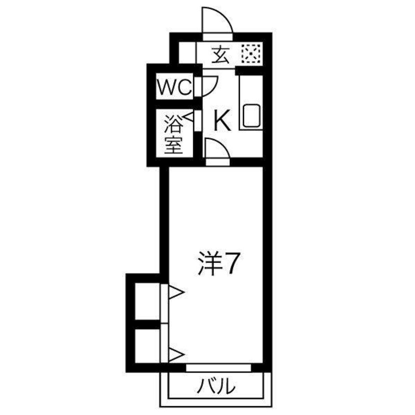 間取図 ジュネス野里