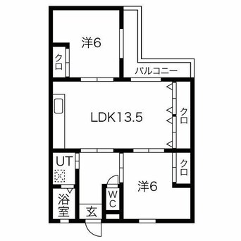 間取図 レジデンス香呂