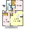 ノモス榮Ｂ棟 2LDKの間取り